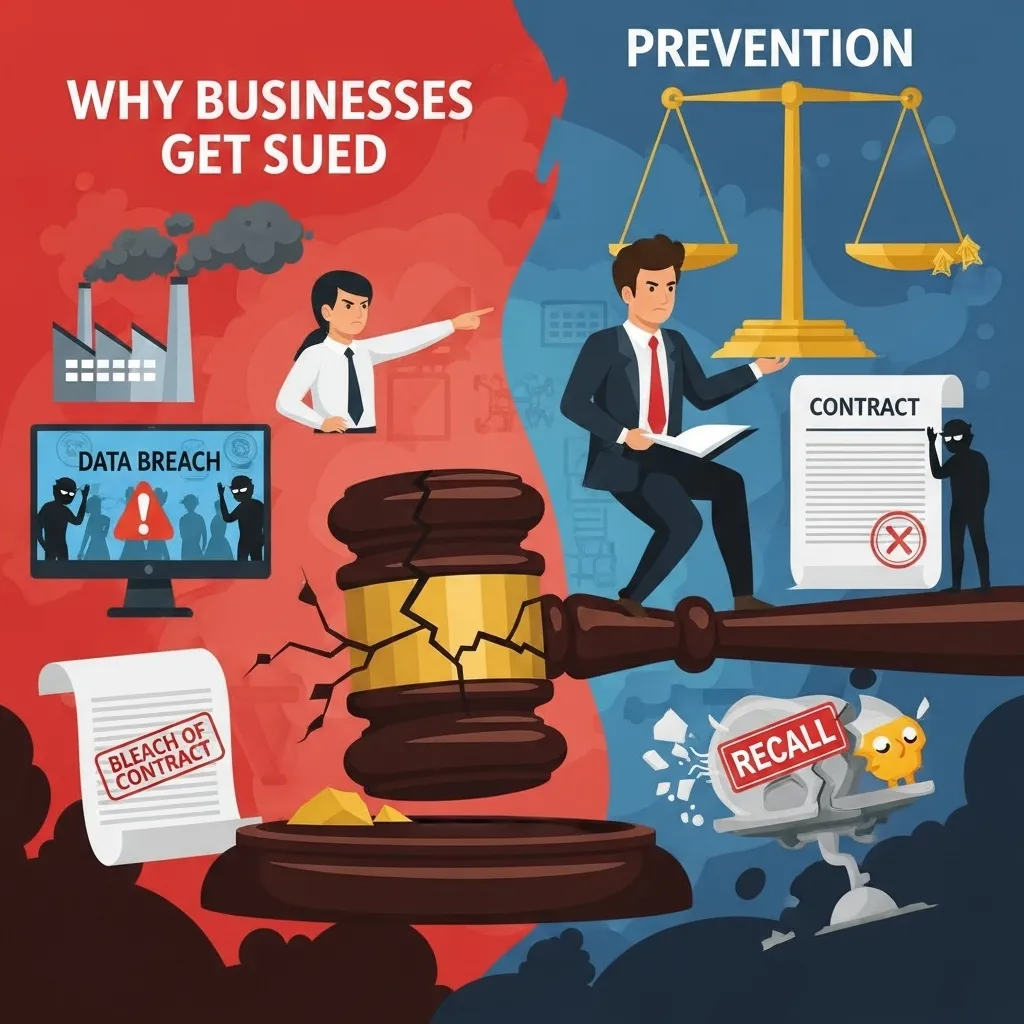 Why Businesses Get Sued 